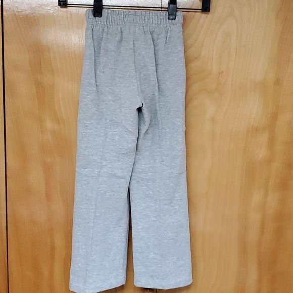 Grey joggers light fleece small / 4 Eddie Bauer straight leg 2 side pockets - Picture 3 of 4